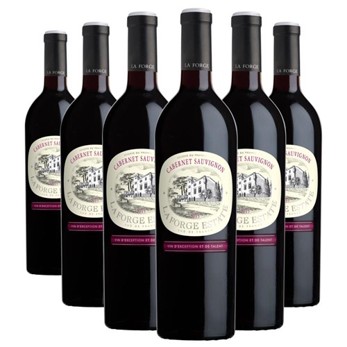 Case of 6 La Forge Cabernet Sauvignon 75cl Red Wine